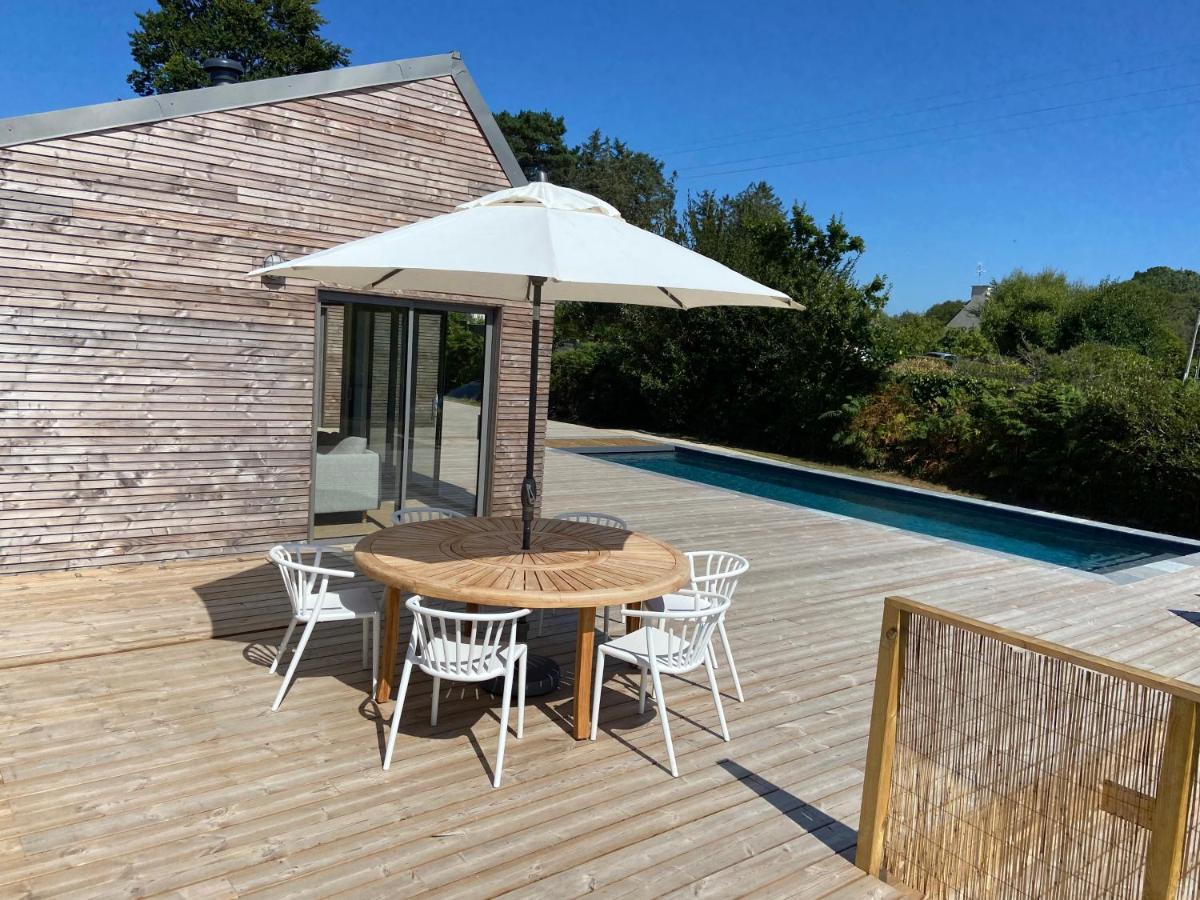 Magnifique Villa Avec Piscine, A 5 Min Des Plages Landunvez Экстерьер фото