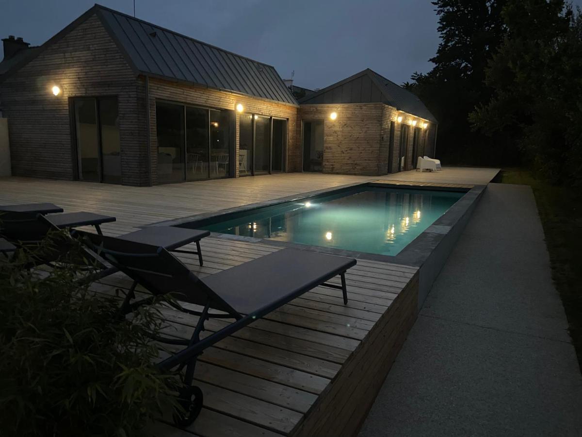 Magnifique Villa Avec Piscine, A 5 Min Des Plages Landunvez Экстерьер фото