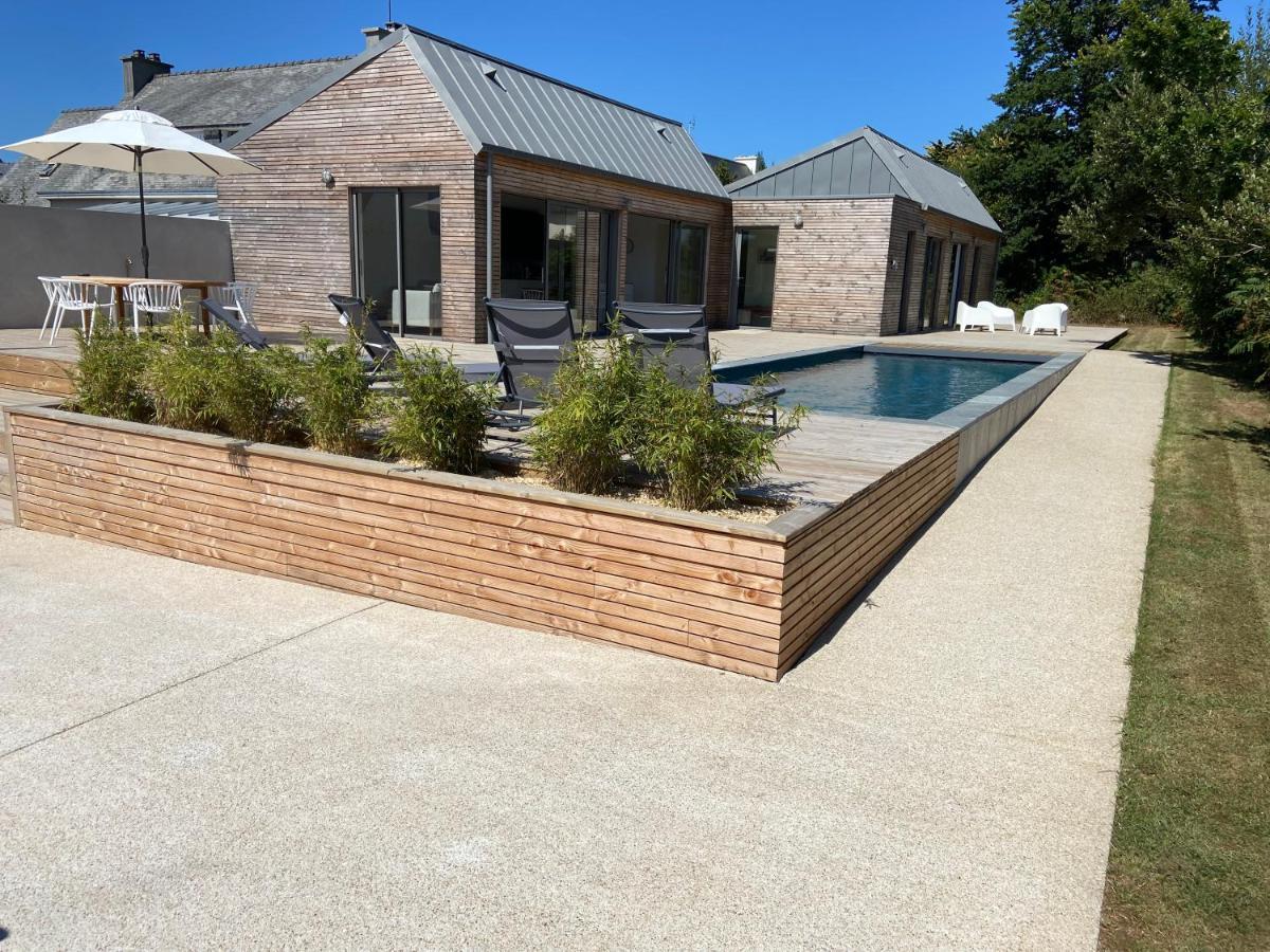 Magnifique Villa Avec Piscine, A 5 Min Des Plages Landunvez Экстерьер фото