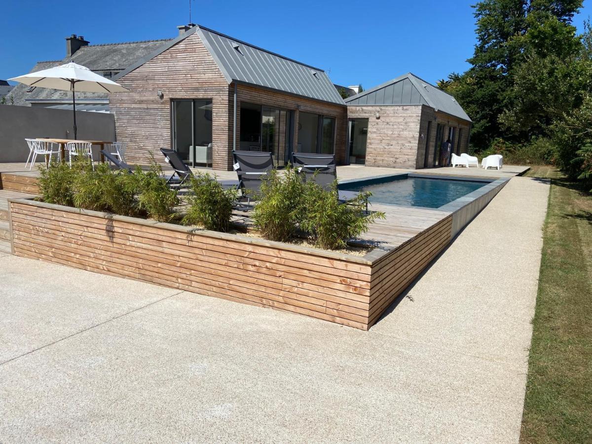 Magnifique Villa Avec Piscine, A 5 Min Des Plages Landunvez Экстерьер фото